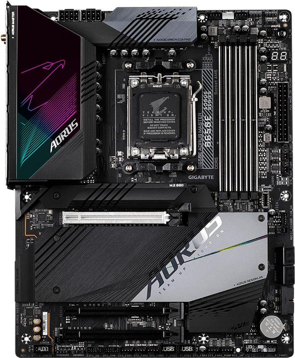 Produktbild Gigabyte B650E Aorus Master (AM5, AMD B650E, ATX)