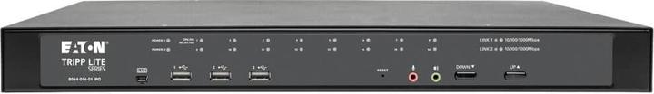 Produktbild Eaton NetDirector 16port Cat5 KVM over IP Switch Virtual Media 1 Remote + 1 Local User 1U Rack-Mount