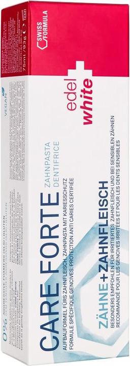 Actual product image Edel + White edel+white Care Forte Zahnpasta (75 ml)
