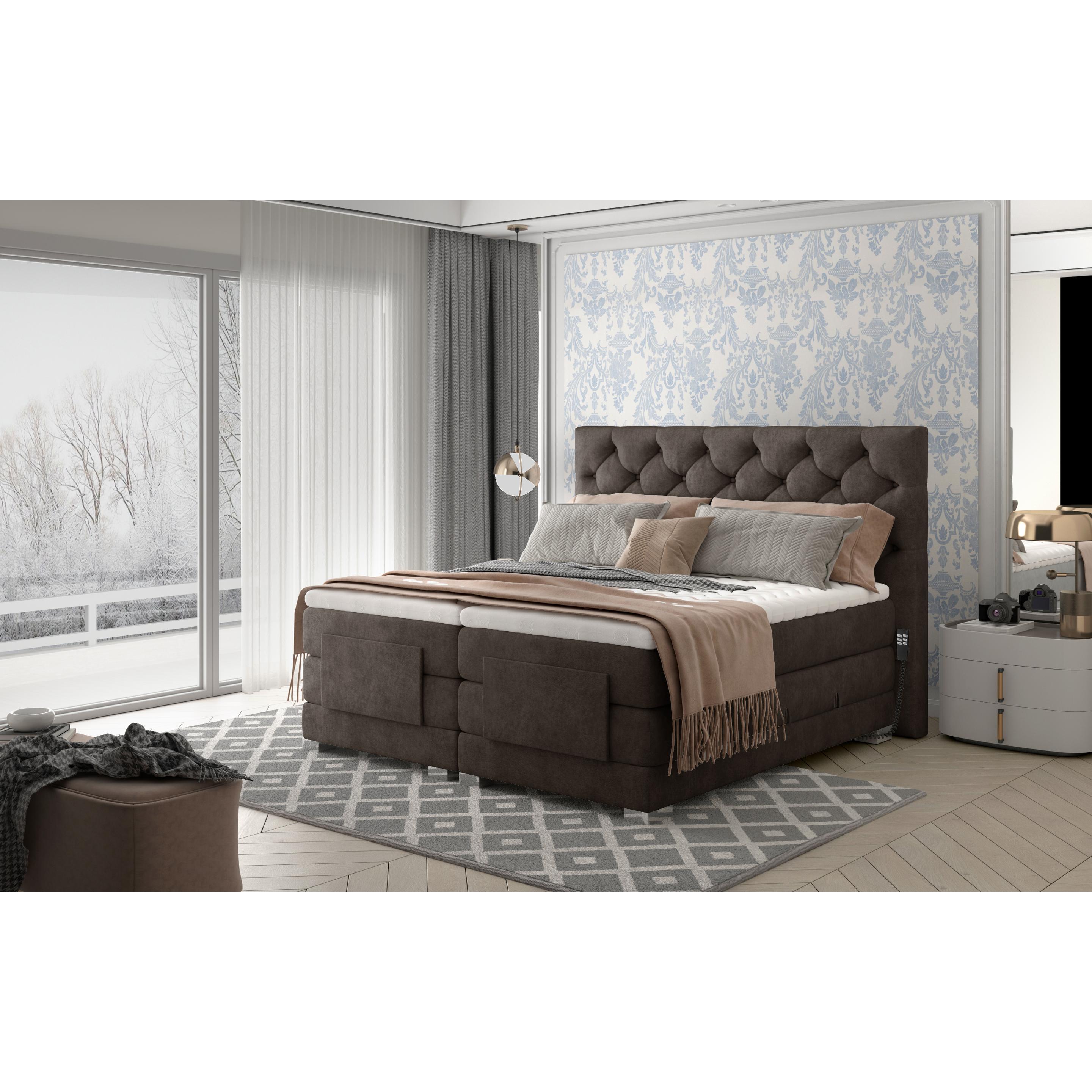 ELTAP, Boxspringbett, Clover (180 x 200 cm)