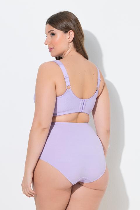 Actual product image Ulla Popken Jacquard Dot Wirefree Kelly Fit Support Bra (Single pack, 95 E)