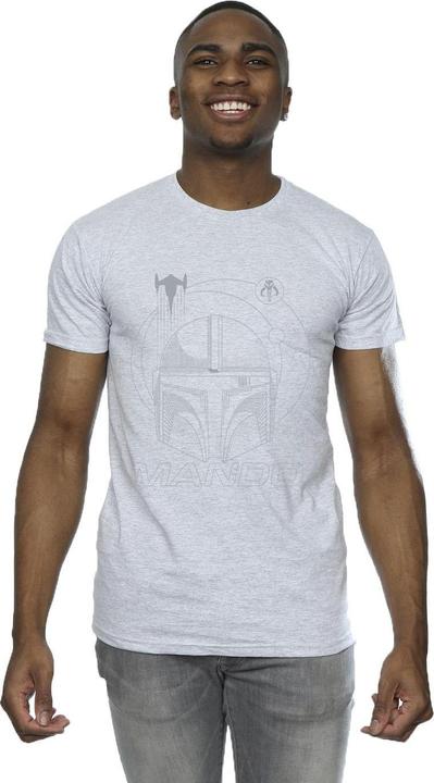 Produktbild Star Wars The Mandalorian Rings Helmet TShirt (4XL)