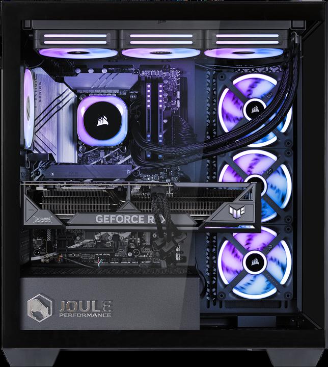 Actual product image Joule Performance High End Gaming PC RTX5070TI U7 32GB 3TB L1134822 (Intel Core Ultra 7 265K, 32 GB, 2000000 GB, GeForce RTX 5070 Ti)