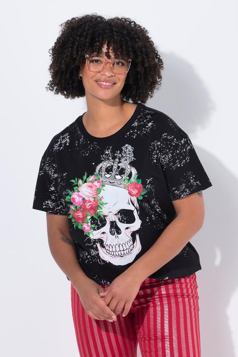 Actual product image Angel of Style T-Shirt, oversized, Totenkopf (42)
