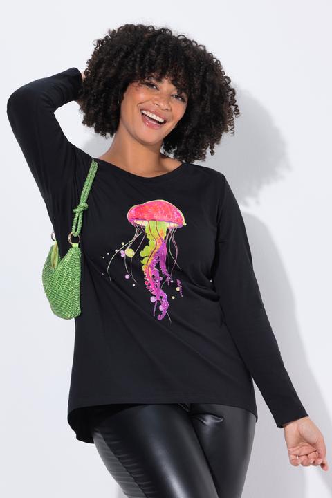 Produktbild Angel of Style T-Shirt, A-Linie, Qualle, Langarm (48)