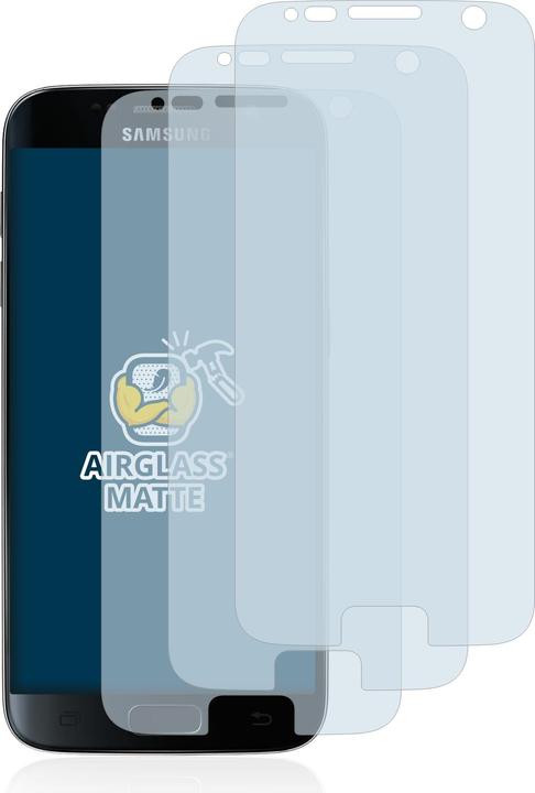 Produktbild BROTECT AirGlass Panzerglasfolie Matt (3 Stück, Samsung Galaxy S7)