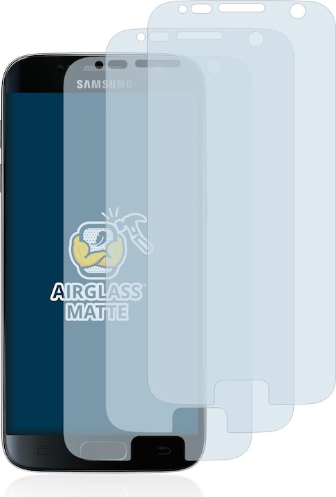 Actual product image BROTECT AirGlass Glass Matte (3 Piece, Samsung Galaxy S7)