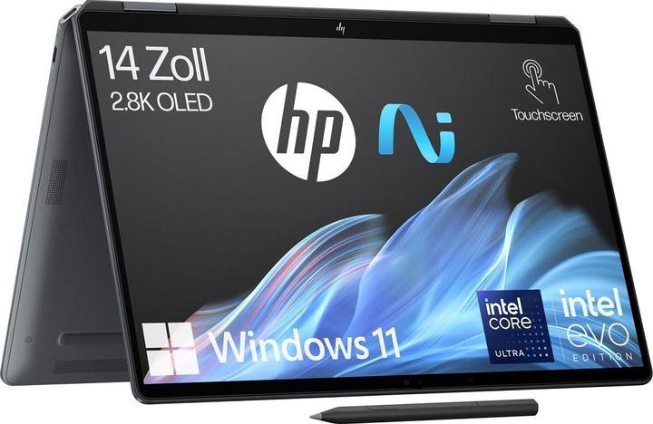 Immagine prodotto HP Notebook OmniBook Ultra Flip 14-fh0075ng 14"" (35,6 cm) (14", 16 GB, 1000 GB, DE)
