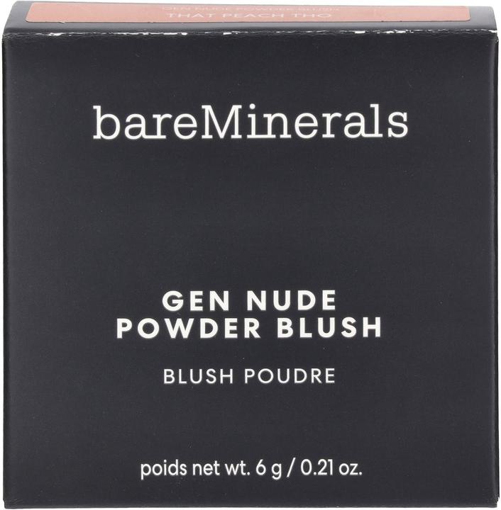 Image du produit Bare Minerals Bareminerals Gen Nude Powder Blush That Peach Tho - 6g (That Peach Tho)