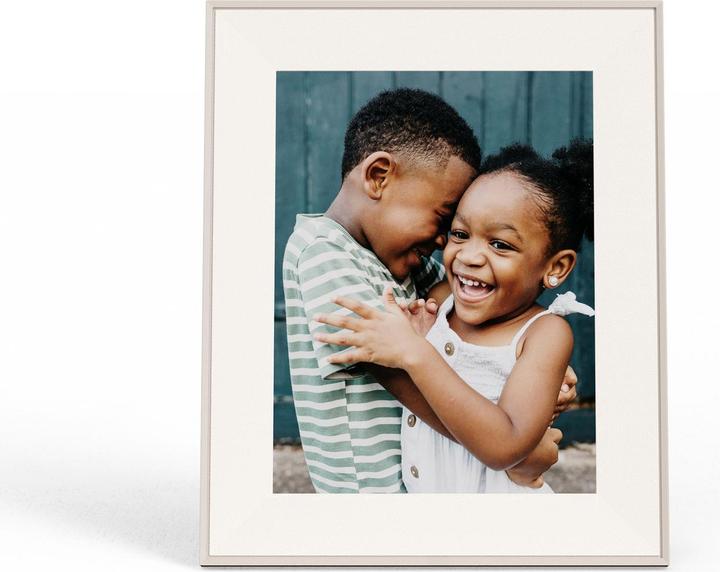 Productafbeelding Aura Frames Photoframe - Aspen - Clay with Paper Mat (11.80", 1600 x 1200 pixels)