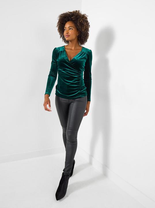 Produktbild Joe Browns Mock Wrap Velour Top (46)