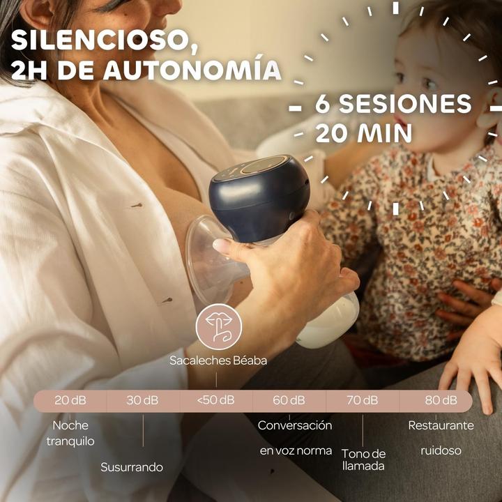 Actual product image Beaba elektrische handfreie Einzel Milchpumpe