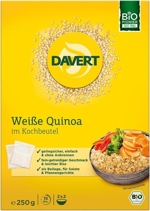 Davert V! Quinoa weiss - Kochbeutel (250 g)