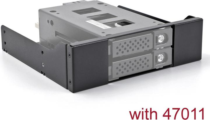 Produktbild Delock 5.25? Metall Einbaurahmen für Wechselrahmen 47011