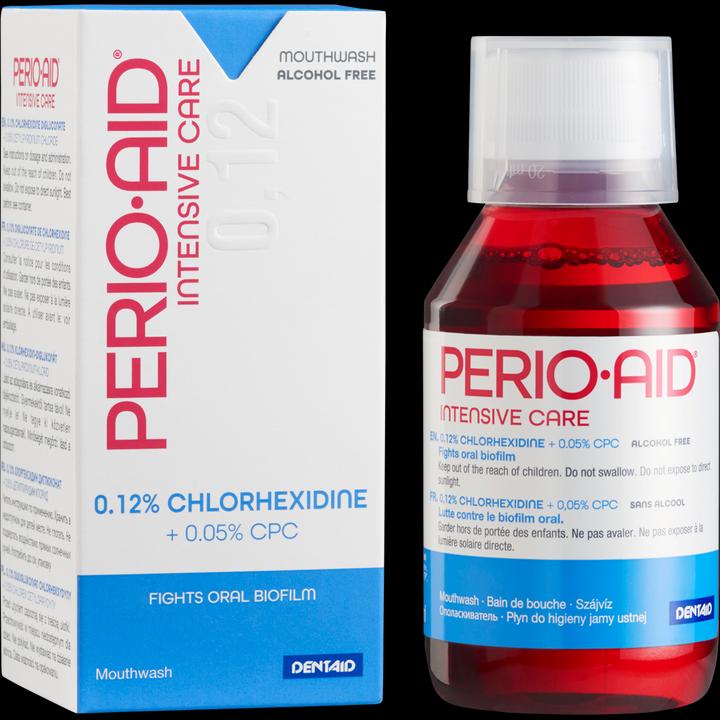 Image du produit Dentaid Bain de bouche Perio-Aid de avec 0,12% de chlorhexidine 150 ml (150 ml, Bains de bouche)