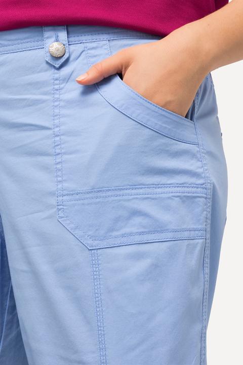 Produktbild Ulla Popken Cargo-Bermuda, Komfortbund, 4-Pocket-Schnitt (62)