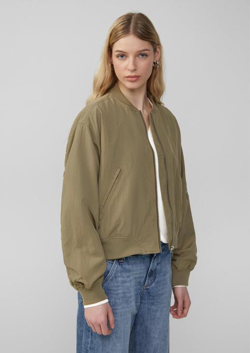 Produktbild S.Oliver Outdoor-Jacke Blouson mit Stehkragen und Rippbündchen (M)