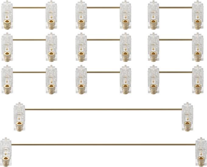 Akko Screw-in Stabilizer - white (Eng. Int., Cable)