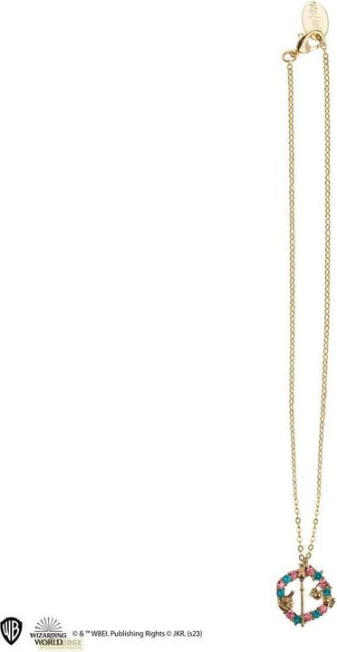 Actual product image Cinereplicas Harry Potter: Luna Lovegood necklace (rhinestone, Zinc alloy, Iron, 51 cm)