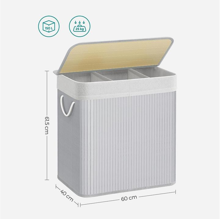 Actual product image Songmics Laundry basket (150 l)