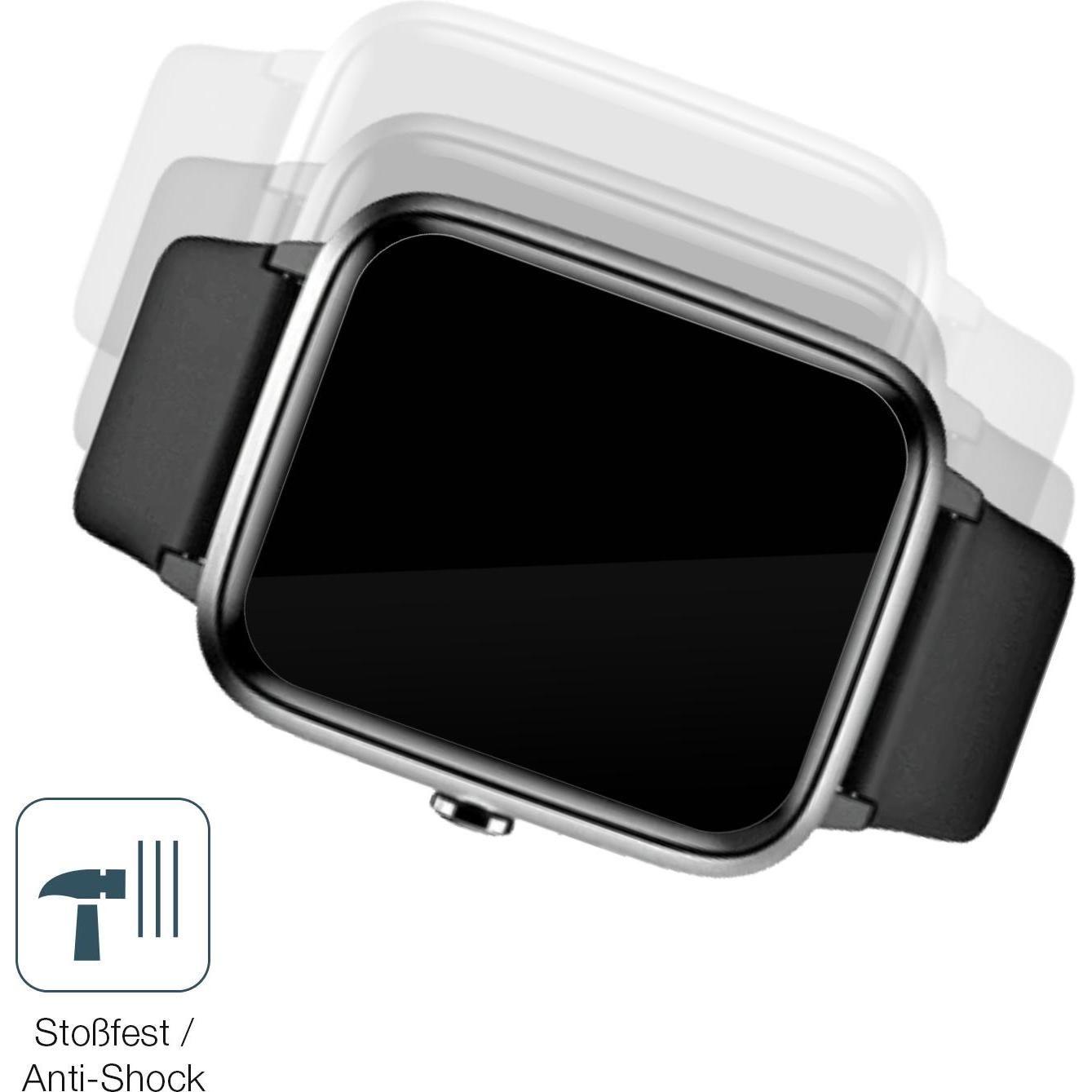 Thumbnail - Dipos Displayschutz Anti-Shock, Smartwatch Schutzfolie, Transparent