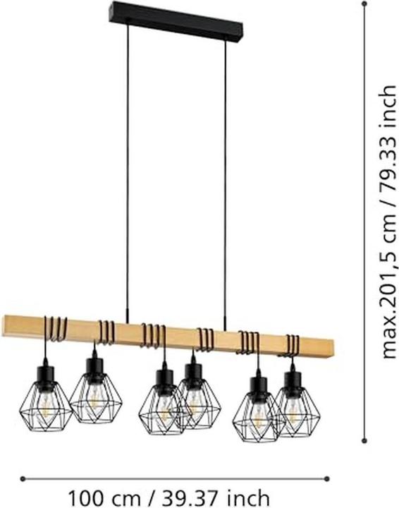 Actual product image EGLO Townshend (E27)