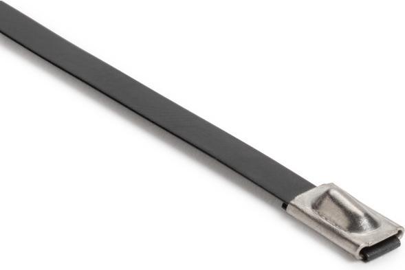 Produktbild HellermannTyton Kabelbinder 316 Edelstahl 362x4,6mm (Metallkabelbinder, 362 mm, 100 Stk.)