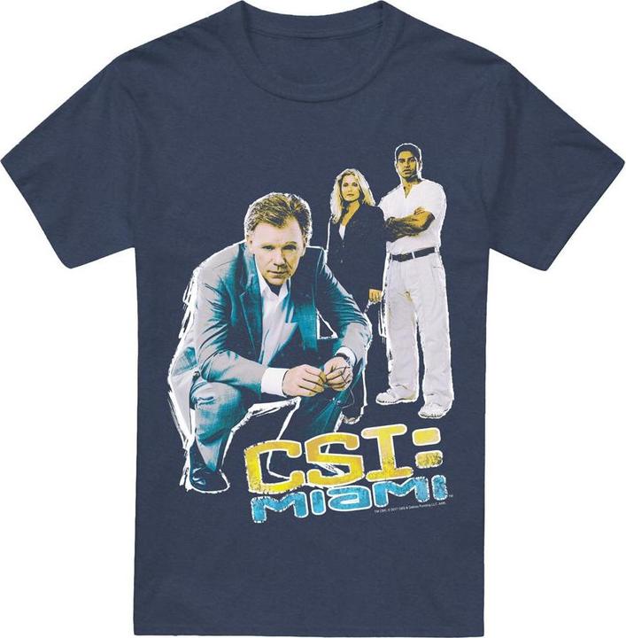 Actual product image CSI: Miami Unisex Adult In Perspective T-Shirt (3XL)