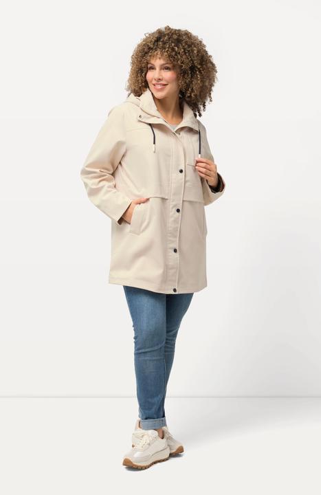 Immagine prodotto Ulla Popken Parka HYPRAR idrorepellente con cappuccio e collo alto (46, 48)