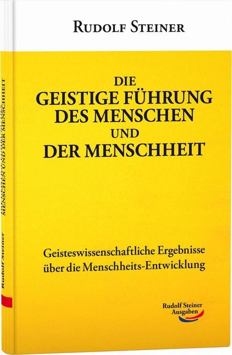 Produktbild Die geistige Führung des Menschen und der Menschheit (Deutsch, Rudolf Steiner, 2026)