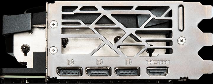 Actual product image MSI GeForce RTX 4070 Ti Gaming X Trio (12 GB)