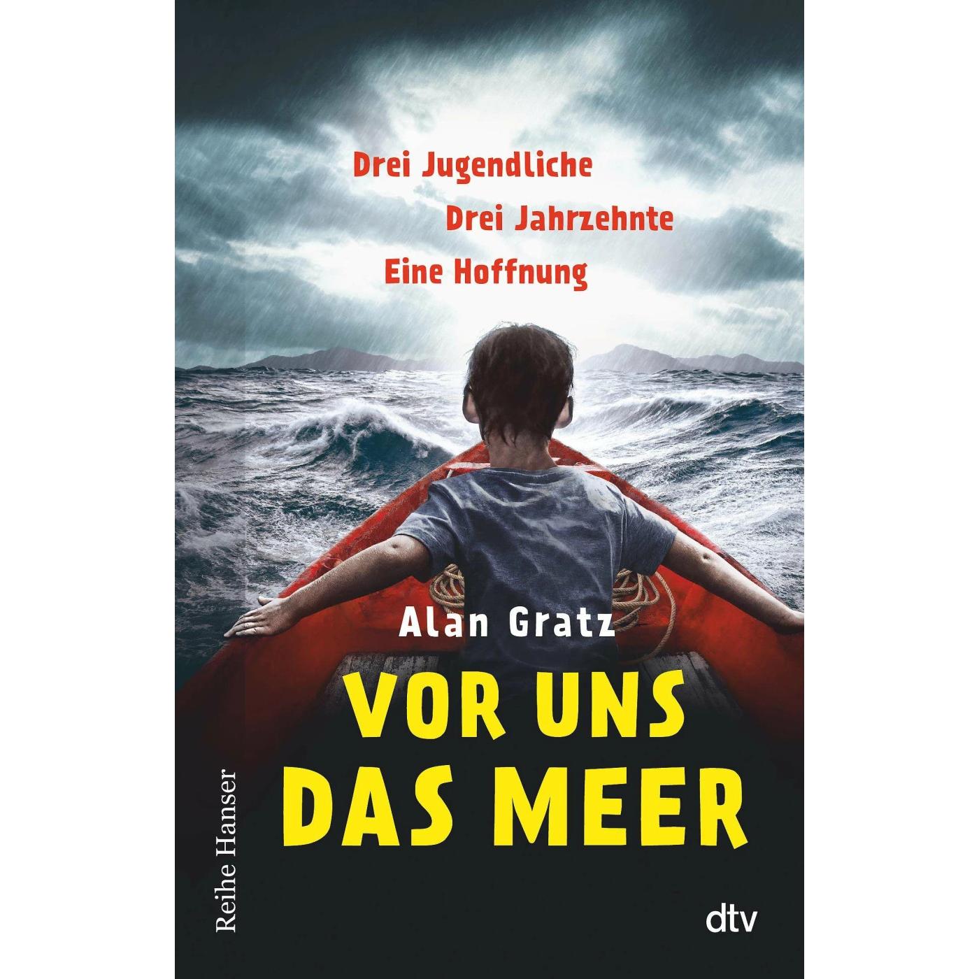 Thumbnail - Vor uns das Meer, Kinderbücher von Alan Gratz, Meritxell Janina Piel