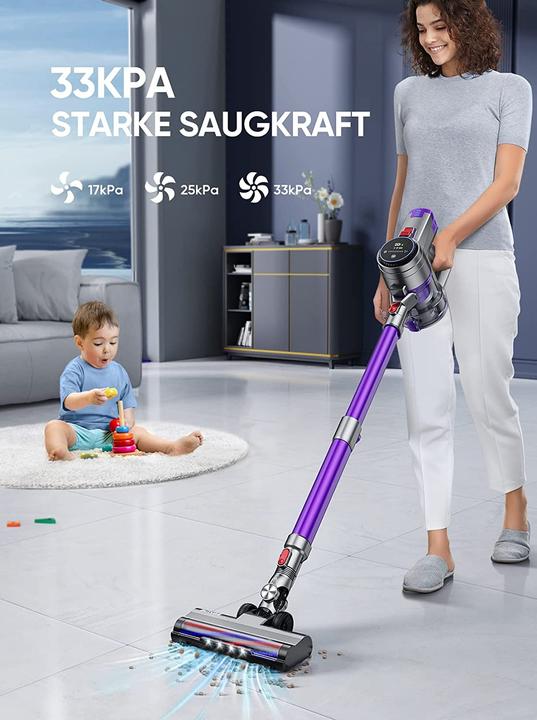 Produktbild BuTure VC10 Akku Staubsauger Dunkelviolett
