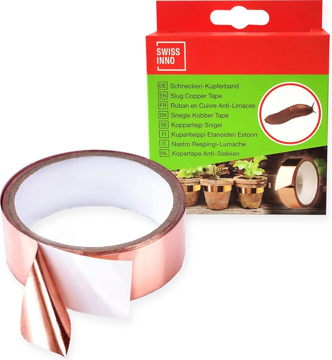 Produktbild Swissinno Schneckenkupferband 3cm x 5m