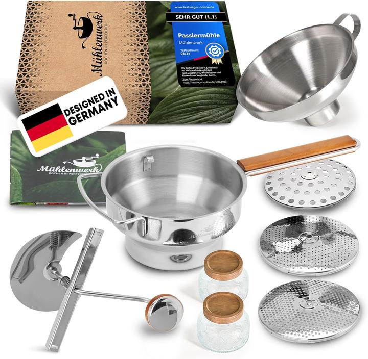 Produktbild Mühlenwerk Passiermühle-Set