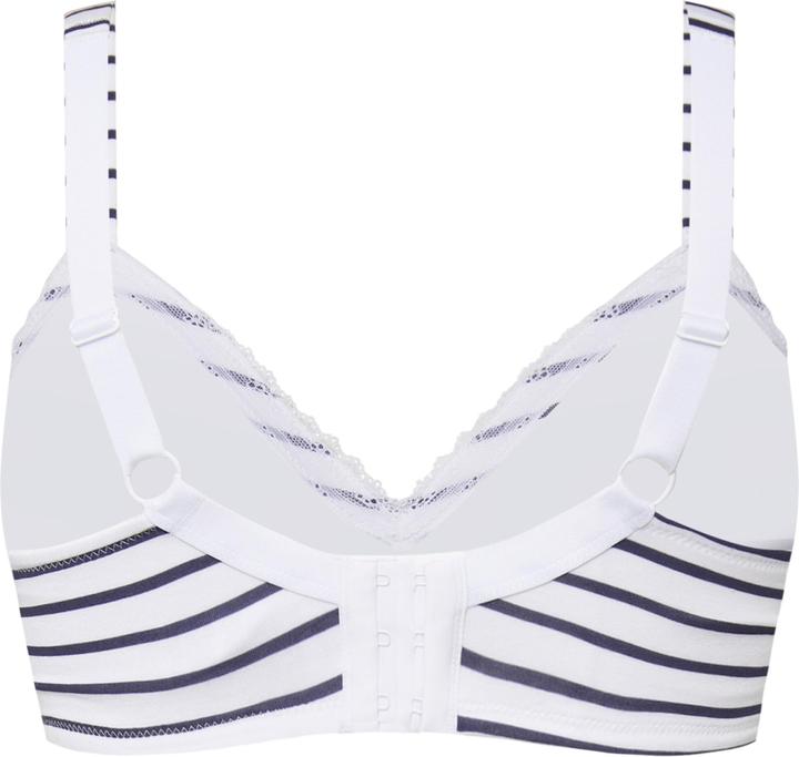 Produktbild Ulla Popken BH, bügellos, Softschalen, Streifen, Cup A-D (110 B)