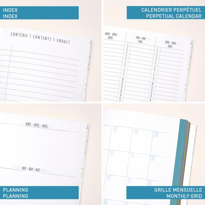 Produktbild Clairefontaine Kreative Notizbücher (A5, Speziallineatur)