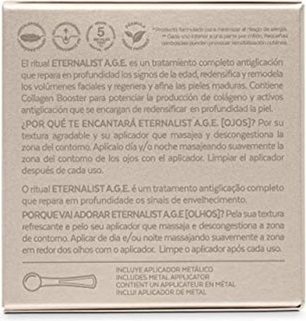 Image du produit Sensilis Eternalist A g e Contour des yeux Complexe anti-rides revitalisant 20ml (Soin des yeux Sérum, 20 ml, Journée)