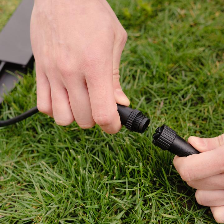 Actual product image Hombli Smart Outdoor Pathway Light, Black (3-pack) (300 lm, IP65)