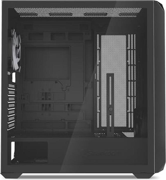 Actual product image Sharkoon AK2 RGB Black ATX (ATX, mATX, Mini-ITX)