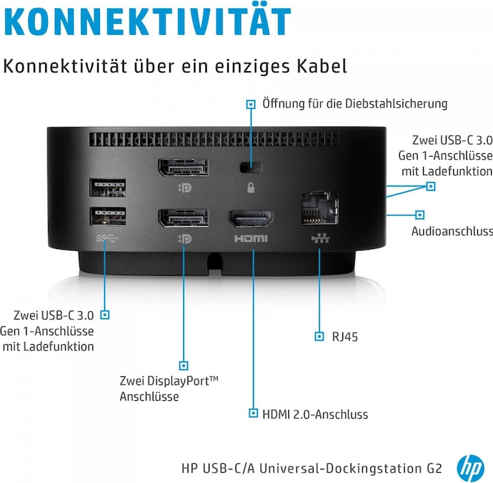 Produktbild HP G5 (USB-C, 1 Ports)