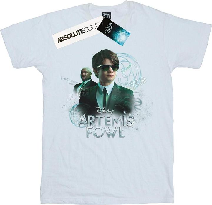 Produktbild Disney Artemis Fowl Butler Poster Baumwolle Boyfriend TShirt (5XL)