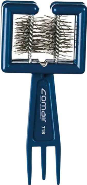 Actual product image Comair Comb 718 Comb/Brush r. Blue Professional gutter