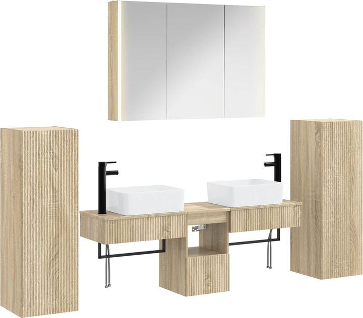 Produktbild vidaXL Badezimmermöbel-Set