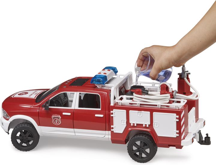 Actual product image Bruder RAM 2500 Fire engine L&S