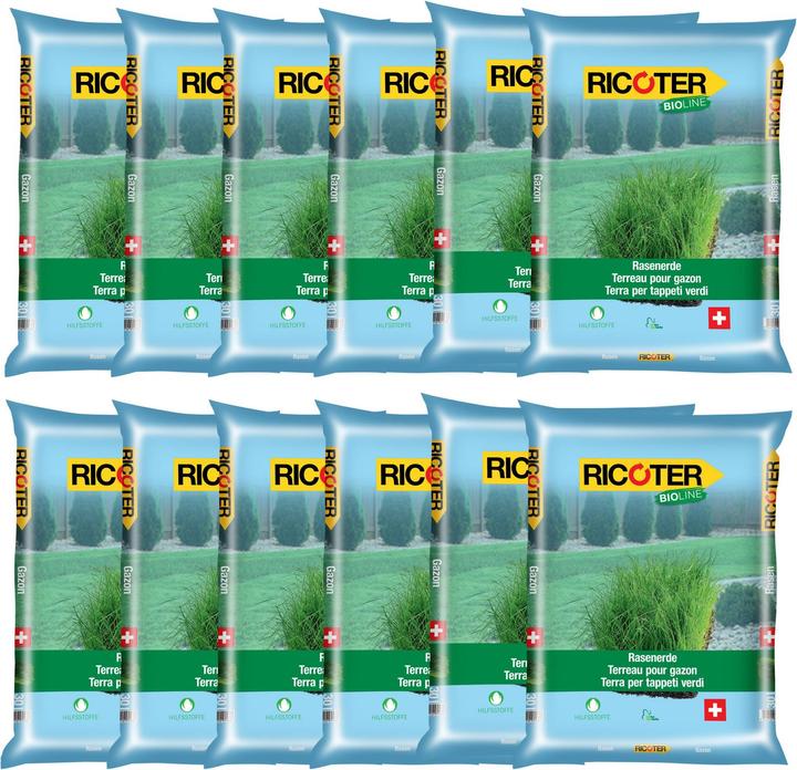 Produktbild Ricoter Rasenerde (30 l, Erde ohne Torf)