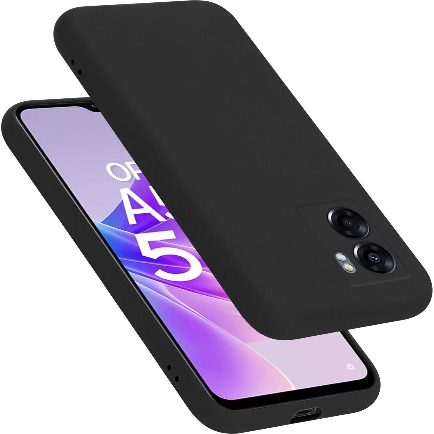 Cadorabo TPU Liquid Silicone Case Hülle für Oppo A57 5G / A77 5G / Realme V23 (Oppo A77 5G, Oppo A57 5G, Realme V23 5G),...