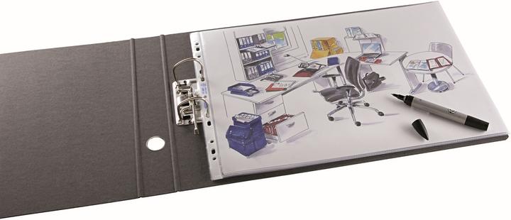 Immagine prodotto Elba 25 tasche per opuscoli trasparenti granulati (A3, 25 x)