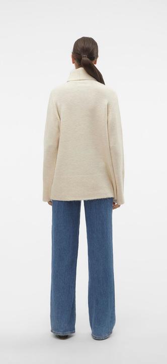Image du produit Vero Moda VMUNIQUE LS WIDE ROLLNECK PULLOVER GA Pull en maille (M)