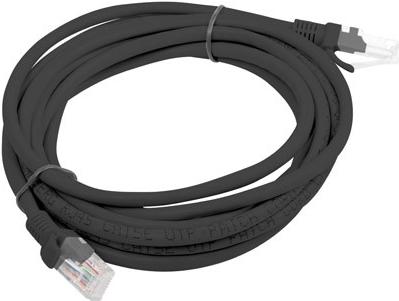 Produktbild Lanberg Patchkabel UTP PCU6-10CC-0300-BK (RJ45 (U/UTP, CAT6, 3 m)